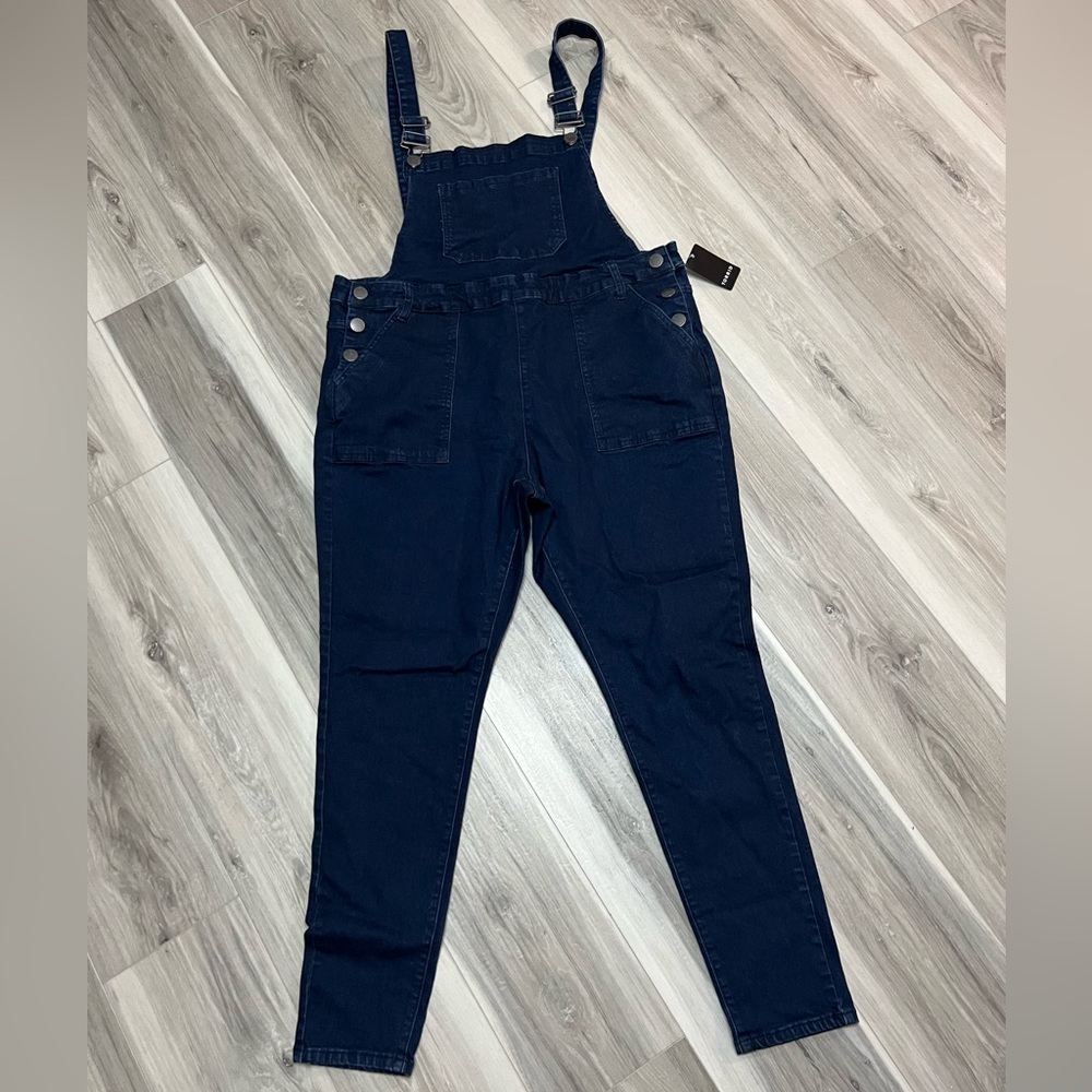 Denim overalls